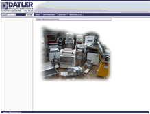 Tablet Screenshot of datler.com
